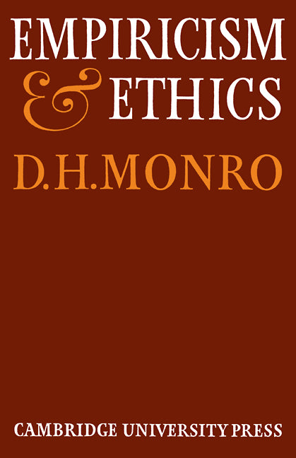 Empiricism and Ethics (Paperback) 9780521111621