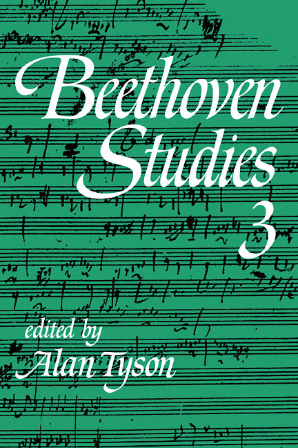 Beethoven Studies 3 (Paperback) 9780521111669