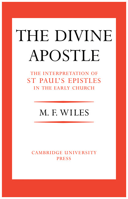 Divine Apostle (Paperback) 9780521112062