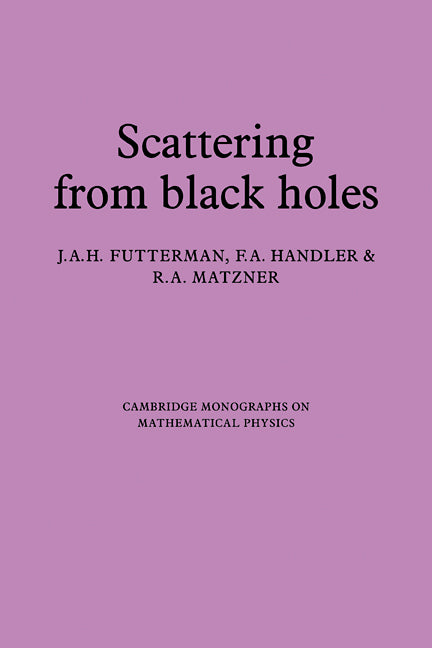 Scattering from Black Holes (Paperback) 9780521112109