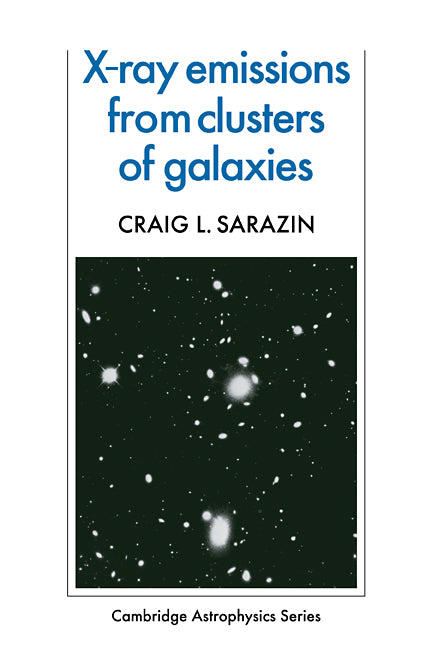 X-Ray Emission from Clusters of Galaxies (Paperback) 9780521113137