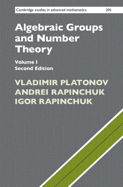 Algebraic Groups and Number Theory: Volume 1 (Hardback) 9780521113618