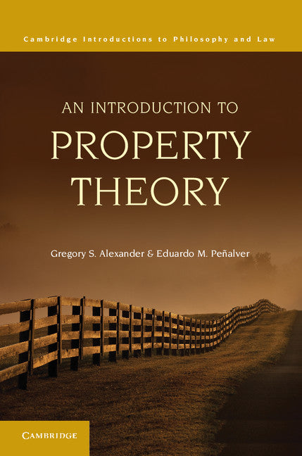 An Introduction to Property Theory (Hardback) 9780521113656