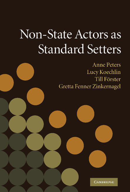 Non-State Actors as Standard Setters (Hardback) 9780521114905