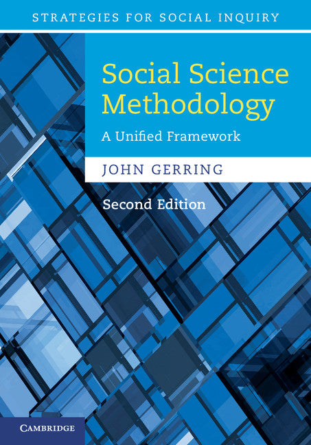 Social Science Methodology; A Unified Framework (Hardback) 9780521115049