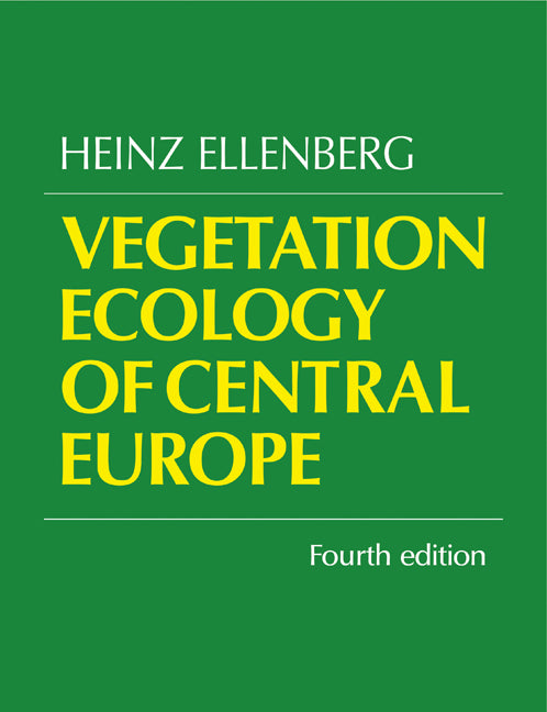 Vegetation Ecology of Central Europe (Paperback) 9780521115124