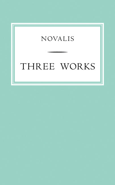 Three Works (Paperback) 9780521116220