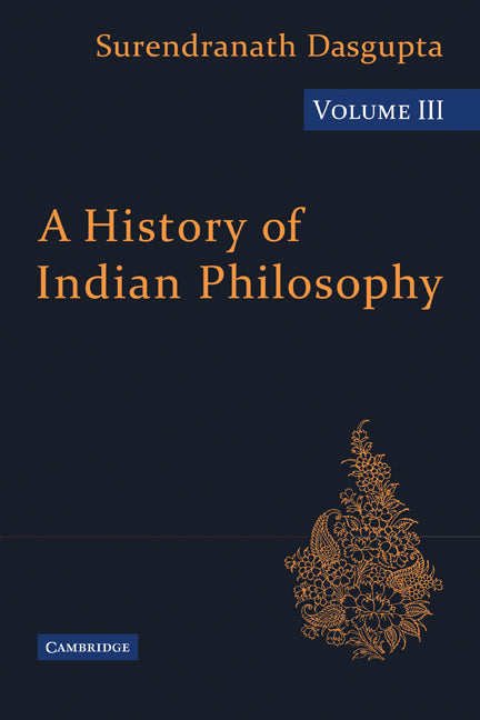A History of Indian Philosophy (Paperback) 9780521116367