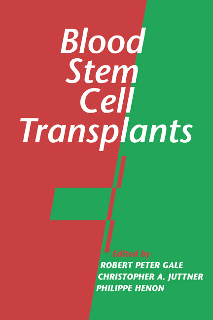 Blood Stem Cell Transplants (Paperback) 9780521116930