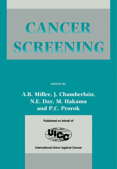Cancer Screening (Paperback) 9780521116947