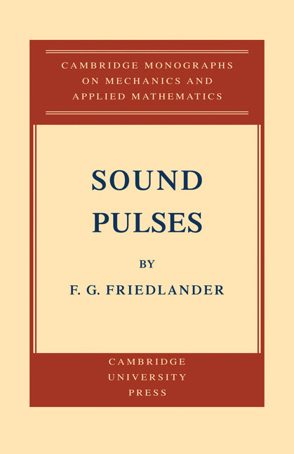 Sound Pulses (Paperback) 9780521117500