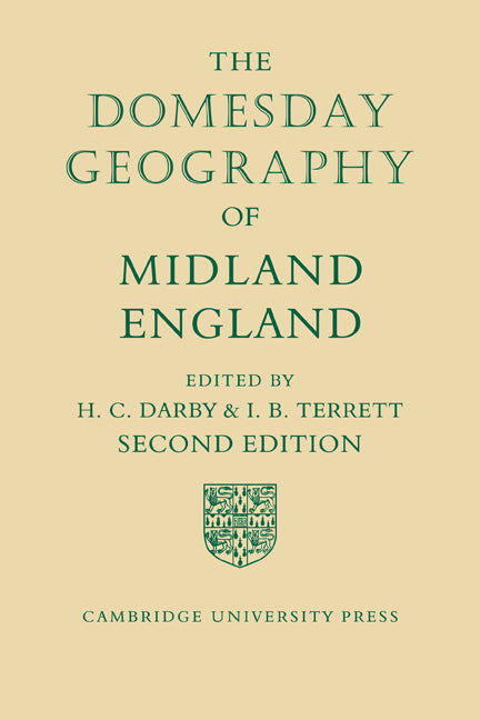 The Domesday Geography of Midland England (Paperback) 9780521117616