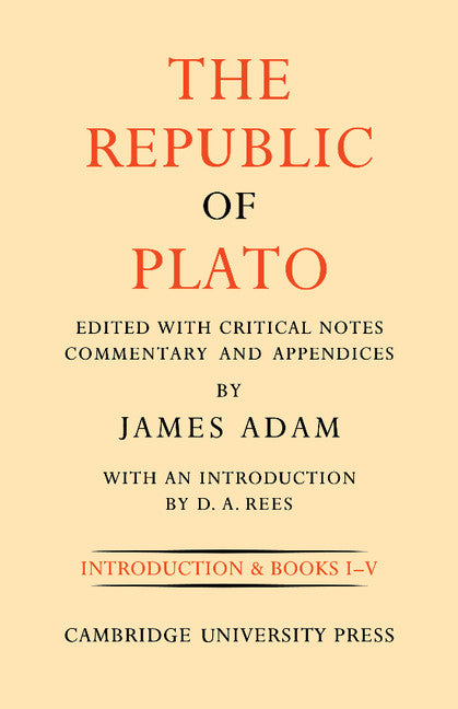 The Republic of Plato (Paperback) 9780521118767
