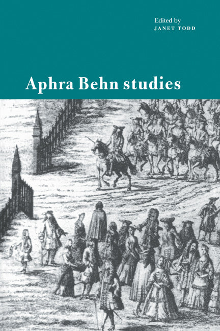 Aphra Behn Studies (Paperback) 9780521119641