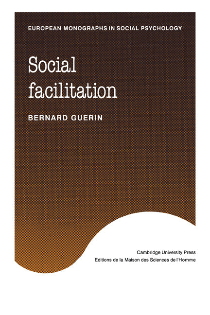 Social Facilitation (Paperback) 9780521119795