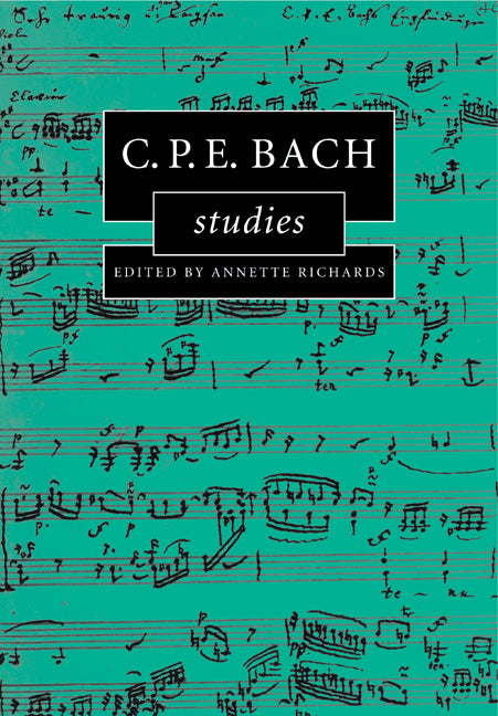 C.P.E. Bach Studies (Paperback) 9780521120432