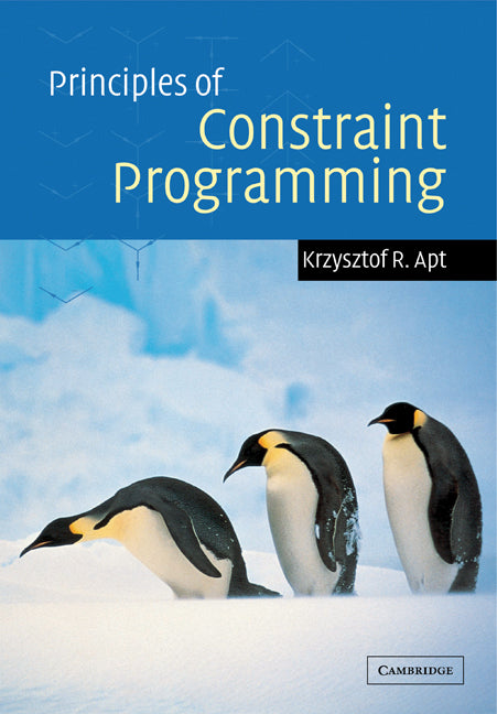 Principles of Constraint Programming (Paperback) 9780521125499