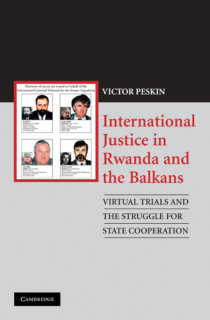 International Justice in Rwanda and the Balkans; Virtual Trials and the Struggle for State Cooperation (Paperback) 9780521129121