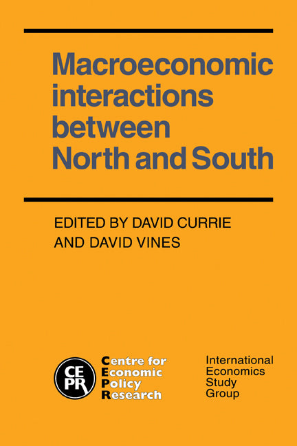 Macroeconomic Interactions between North and South (Paperback) 9780521134118