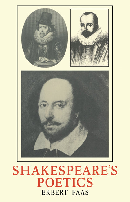 Shakespeare's Poetics (Paperback) 9780521134873