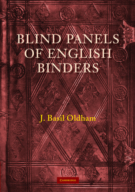 Blind Panels of English Binders (Paperback) 9780521136624