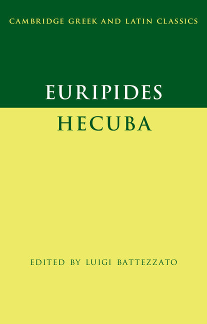 Euripides: Hecuba (Paperback) 9780521138642