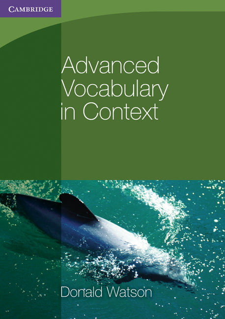 Advanced Vocabulary in Context (Paperback) 9780521140409