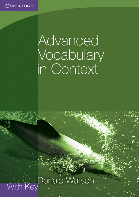 Advanced Vocabulary in Context with Key (Paperback) 9780521140447