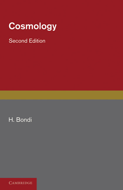 Cosmology (Paperback) 9780521141185