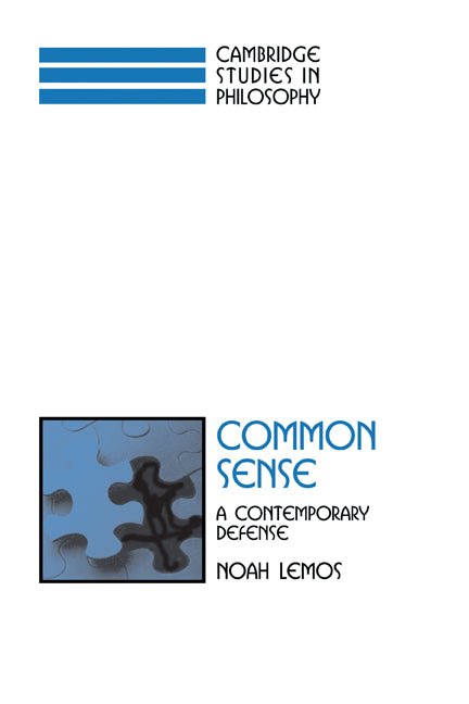 Common Sense; A Contemporary Defense (Paperback) 9780521143455