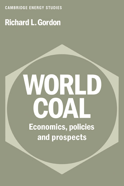 World Coal; Economics, Policies and Prospects (Paperback) 9780521143776