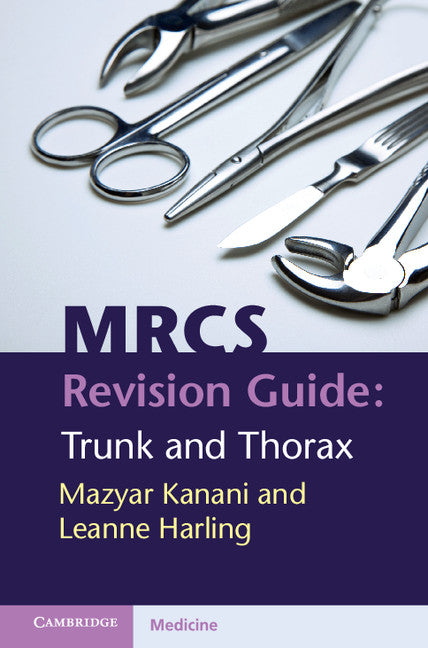 MRCS Revision Guide: Trunk and Thorax (Paperback) 9780521145510
