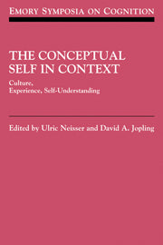 The Conceptual Self in Context; Culture Experience Self Understanding (Hardback) 9780521482035