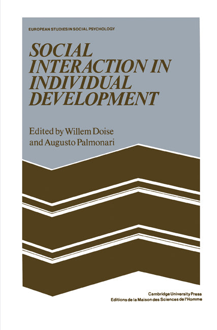 Social Interaction in Individual Development (Paperback) 9780521154840