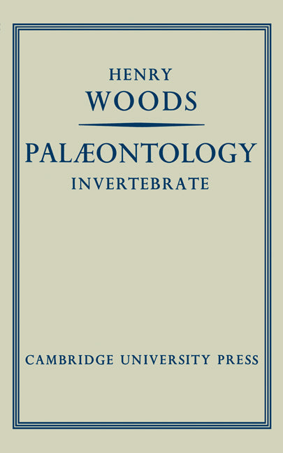 Palæontology Invertebrate (Paperback) 9780521155441