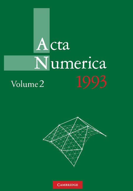 Acta Numerica 1993: Volume 2 (Paperback) 9780521157575