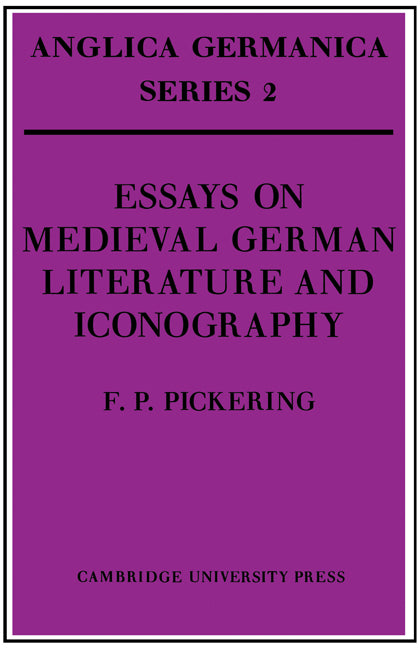 Essays on Medieval German Literature and Iconography (Paperback) 9780521159340
