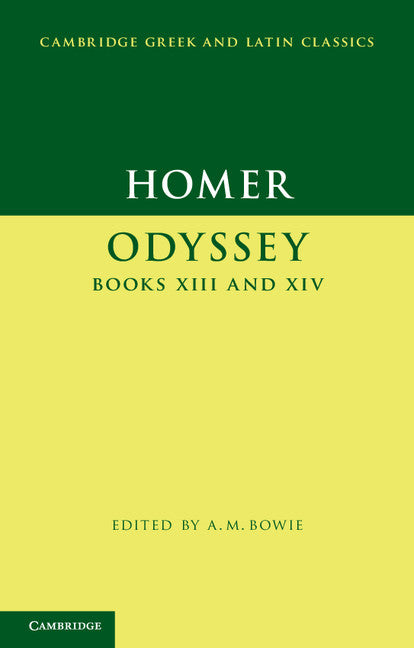 Homer: Odyssey Books XIII and XIV (Paperback) 9780521159388