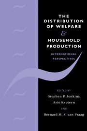 The Distribution of Welfare and Household Production; International Perspectives (Hardback) 9780521623025