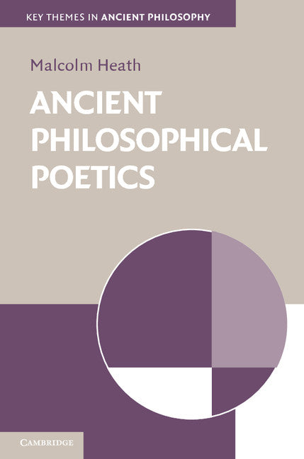 Ancient Philosophical Poetics (Paperback) 9780521168687