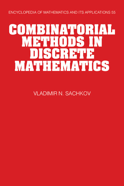 Combinatorial Methods in Discrete Mathematics (Paperback) 9780521172769