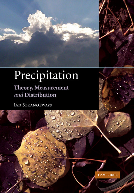 Precipitation; Theory, Measurement and Distribution (Paperback) 9780521172929