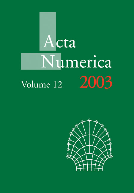 Acta Numerica 2003: Volume 12 (Paperback) 9780521174312