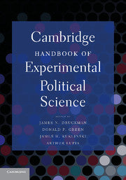 Cambridge Handbook of Experimental Political Science (Hardback) 9780521192125