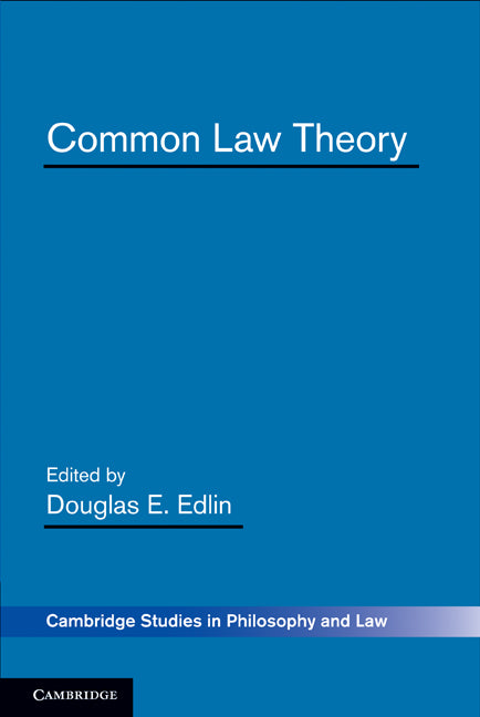 Common Law Theory (Paperback) 9780521176156