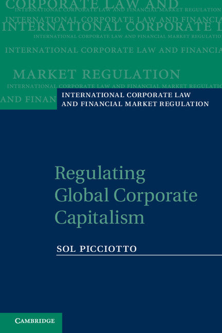 Regulating Global Corporate Capitalism (Paperback) 9780521181969