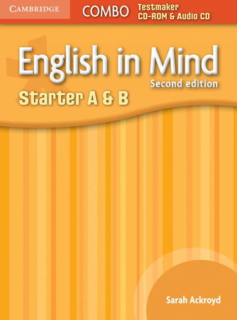 English in Mind Starter A and B Combo Testmaker CD-ROM and Audio CD () 9780521183178