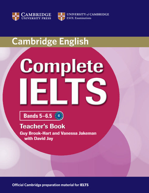 Complete IELTS Bands 5-6.5 Teacher's Book (Paperback) 9780521185165