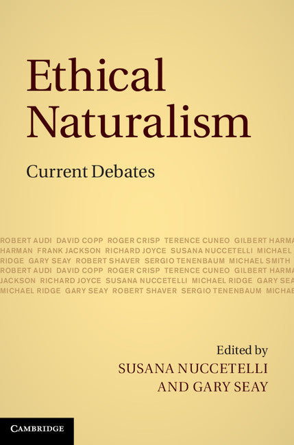 Ethical Naturalism; Current Debates (Hardback) 9780521192422