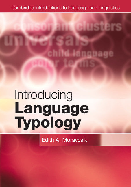 Introducing Language Typology (Hardback) 9780521193405